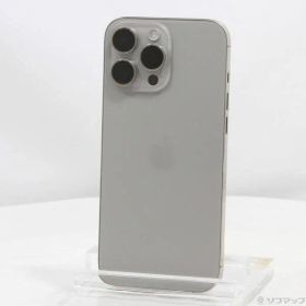 〔中古品〕 iPhone16 Pro Max 512GB ナチュラルチタニウム MYWP3J／A SIMフリー【258】
