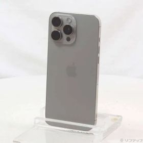 〔中古品〕 iPhone16 Pro Max 512GB ナチュラルチタニウム MYWP3J／A SIMフリー【349】