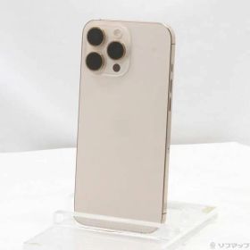 〔中古品〕 iPhone16 Pro Max 256GB デザートチタニウム MYWJ3J／A SIMフリー【269】