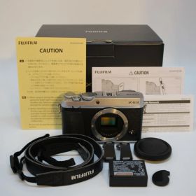 ショット数わずか59回！■極上品■ FUJIFILM X-E3シルバー X-E3-S ＊26007