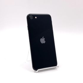 アップル(Apple)の【全額返金保証】【最速発送】Apple iPhone iPhone SE（第3世代） 128GB ミッドナイト Softbank 動作確認済(スマートフォン本体)