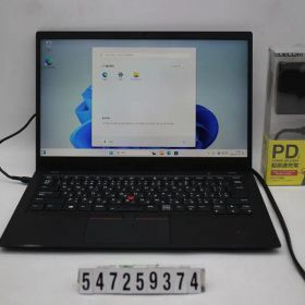 Lenovo ThinkPad X1 Carbon 6th Gen Core i5 8350U 1.7GHz/8GB/256GB(SSD)/14.0W/FHD(1920x1080) タッチパネル/Win11 【547259374】