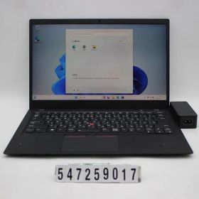 Lenovo ThinkPad X1 Carbon 6th Gen Core i5 8350U 1.7GHz/8GB/256GB(SSD)/14.0W/FHD(1920x1080) タッチパネル/Win11 【547259017】