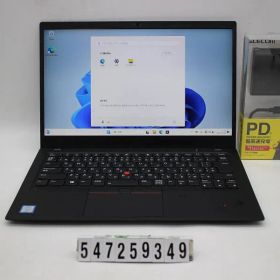 Lenovo ThinkPad X1 Carbon 6th Gen Core i5 8350U 1.7GHz/8GB/256GB(SSD)/14.0W/FHD(1920x1080) タッチパネル/Win11 【547259349】