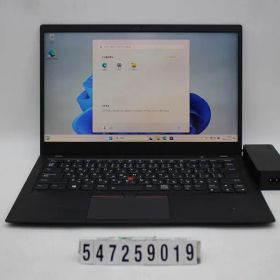 Lenovo ThinkPad X1 Carbon 6th Gen Core i5 8350U 1.7GHz/8GB/256GB(SSD)/14.0W/FHD(1920x1080) タッチパネル/Win11 【547259019】