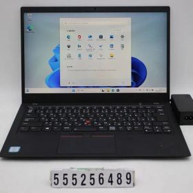 Lenovo ThinkPad X1 Carbon 6th Gen Core i5 8350U 1.7GHz/8GB/256GB(SSD)/14.0W/FHD(1920x1080) タッチパネル/Win11 【555256489】
