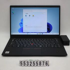 Lenovo ThinkPad X1 Carbon 8th Gen Core i5 10210U 1.6GHz/8GB/256GB(SSD)/14W/FHD(1920x1080)/Win11 【553255876】