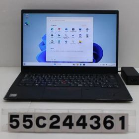 Lenovo ThinkPad X1 Carbon 8th Gen Core i5 10210U 1.6GHz/8GB/256GB(SSD)/14W/FHD(1920x1080)/Win11 【55C244361】