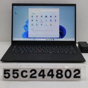 Lenovo ThinkPad X1 Carbon 8th Gen Core i5 10210U 1.6GHz/8GB/256GB(SSD)/14W/FHD(1920x1080)/Win11 【55C244802】