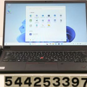 Lenovo ThinkPad X1 Carbon 8th Gen Core i5 10210U 1.6GHz/8GB/256GB(SSD)/14W/FHD(1920x1080)/Win11 【544253397】