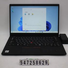 Lenovo ThinkPad X1 Carbon 8th Gen Core i7 10510U 1.8GHz/16GB/512GB(SSD)/14W/FHD(1920x1080)/Win11 【547258629】