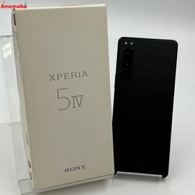 爆速発送Xperia 5 IV 8GB/128GB ブラック SOG09 AU版SIMフリー 美品