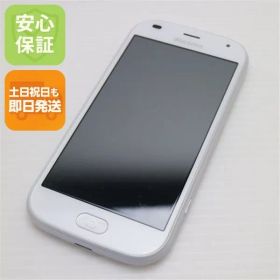 新品同様 F-42A らくらくスマートフォン ホワイト 即日発送 スマホ 白ロム 富士通 土日祝発送OK 09000