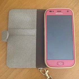 らくらくスマートフォン ドコモ F-42A ピンク