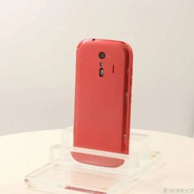 〔中古品〕 らくらくスマートフォン 32GB ピンク F-42A docomoロック解除SIMフリー【262】