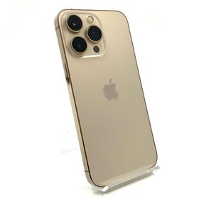 アップル(Apple)の【全額返金保証】【最速発送】Apple iPhone iPhone 13 Pro 256GB ゴールド au 動作確認済(スマートフォン本体)