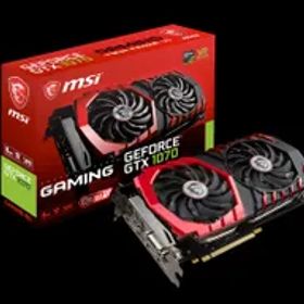 MSI NVIDIA Gece GTX 1070 8GB GDDR5 グラフィックス カード (GTX1070GAMINGX8G)