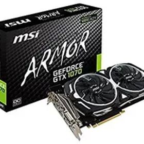 【中古】 MSI GeForce GTX 1070 ARMOR 8G OC グラフィックスボード VD6083