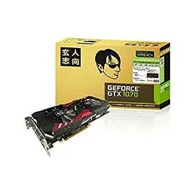 【中古-非常に良い】 玄人志向 ビデオカードGEFORCE GTX 1070 GF-GTX1070-E8GB/OC2/DF