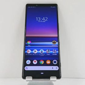 Xperia 1 SOV40 au ブラック 送料無料 本体 c15995