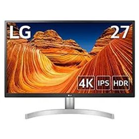 【中古】【Amazon.co.jp 限定】LG モニター ディスプレイ 27UL500-W 27インチ/4K/HDR(標準輝度:300cd/)/IPS非光沢/HDMI×2、DisplayPort/FreeSync/ブル
