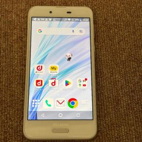 docomo AQUOS SH-01K Silky White 白ロム