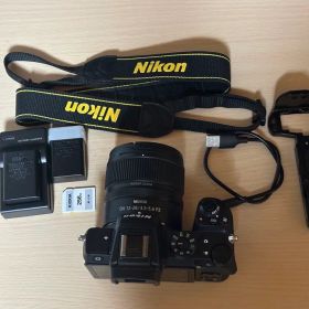 Nikon Z50+12-28mm f/3.5-5.6 PZ VR 本体と付属品