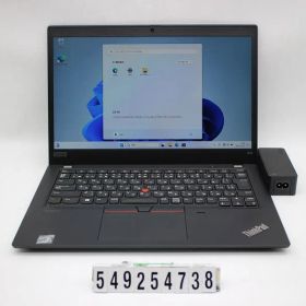 Lenovo ThinkPad X13 Gen1 Core i5 10210U 1.6GHz/16GB/256GB(SSD)/13.3W/FHD(1920x1080)/Win11 【549254738】