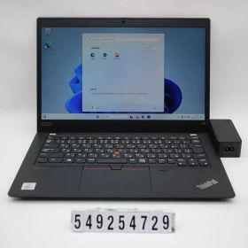 Lenovo ThinkPad X13 Gen1 Core i5 10210U 1.6GHz/16GB/256GB(SSD)/13.3W/FHD(1920x1080)/Win11 【549254729】