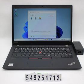 Lenovo ThinkPad X13 Gen1 Core i5 10210U 1.6GHz/16GB/256GB(SSD)/13.3W/FHD(1920x1080)/Win11 【549254712】