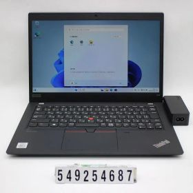 Lenovo ThinkPad X13 Gen1 Core i5 10210U 1.6GHz/16GB/256GB(SSD)/13.3W/FHD(1920x1080)/Win11 【549254687】