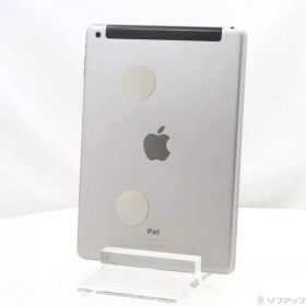 【中古】Apple(アップル) iPad Air 16GB スペースグレイ MD791J／A au 【247-ud】
