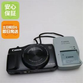 超美品 PowerShot SX700 HS ブラック 即日発送 デジカメ Canon 本体 土日祝発送OK 04000
