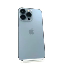 【全額返金保証】【最速発送】 iPhone 13 Pro 128GB シエラブルー au SIMフリー 白ロム 美品 動作確認済 90%