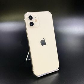 アップル(Apple)の【全額返金保証】【最速発送】Apple iPhone iPhone 12 64GB ホワイト Softbank 動作確認済(スマートフォン本体)