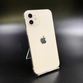 アップル(Apple)の【最速発送】Apple iPhone iPhone 12 128GB ホワイト Softbank【難有】(スマートフォン本体)