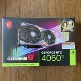 【新品・未開封】MSI GeForceRTX4060TiGAMING X 16G