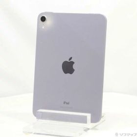 【中古】Apple(アップル) iPad mini 第6世代 64GB パープル MK7R3J／A Wi-Fi 【377-ud】