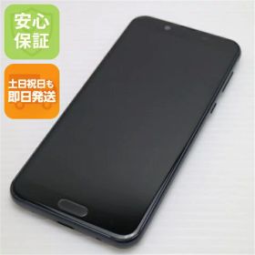【中古】 美品 SH-M08 AQUOS sense2 ニュアンスブラック スマホ 本体 白ロム 中古 土日祝発送OK