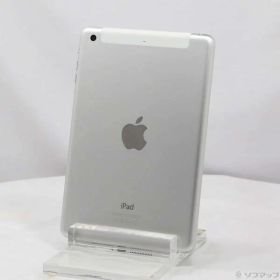 【中古】Apple(アップル) iPad mini 3 128GB シルバー MGJ32J／A docomo 【352-ud】