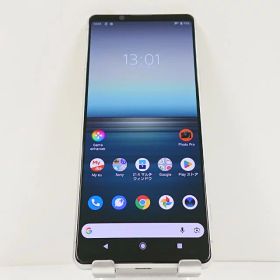 Xperia 1 II SOG01 au ホワイト 送料無料 本体 c15988 【中古】