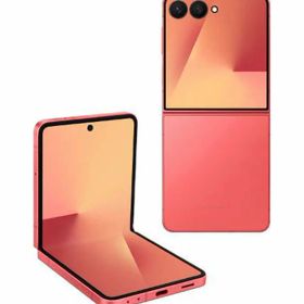 【中古】【安心保証】 Galaxy Z Flip7 SC-55F[256GB] docomo コーラルレッド