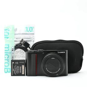 ＜良品＞ Panasonic LUMIX DC-TX2 高倍率コンパクトデジタルカメラ｜動作確認済｜液晶小スレあり｜外観きれい｜CASUSカメラポーチ・microB充電ケーブル付属