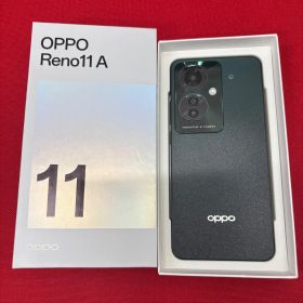 美品 OPPO Reno11A スマホ 本体 ダークグリーン