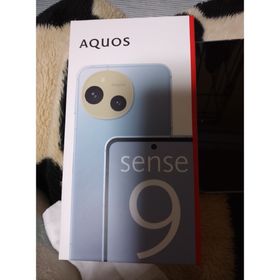 シャープ(SHARP)の超美品中古★AQUOSsense9 SH-M29 6GB/128GBブルー(スマートフォン本体)