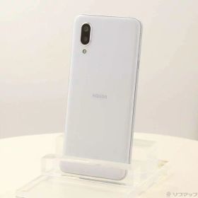 【中古】SHARP(シャープ) AQUOS sense3 plus 128GB ホワイト SH-M11 SIMフリー 【269-ud】