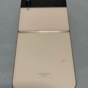 Samsung Galaxy Z Flip 4 ゴールド 本体 訳あり