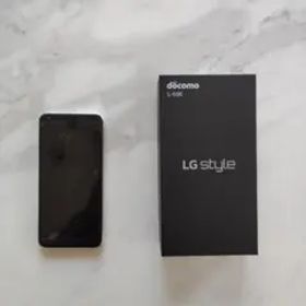 LG style L-03K シルバー本体 箱付
