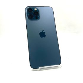 iPhone 12 Pro Max 256GB パシフィックブルー 白ロム 動作確認済 72%【全額返金保証】【最速発送】