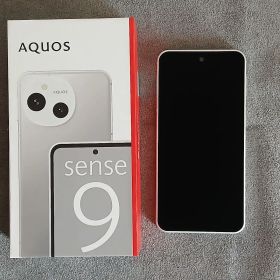 「中古品」AQUOS sense9 256GB ホワイト SIMフリー